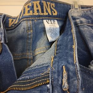 V.I.P. plus size distressed jeans
